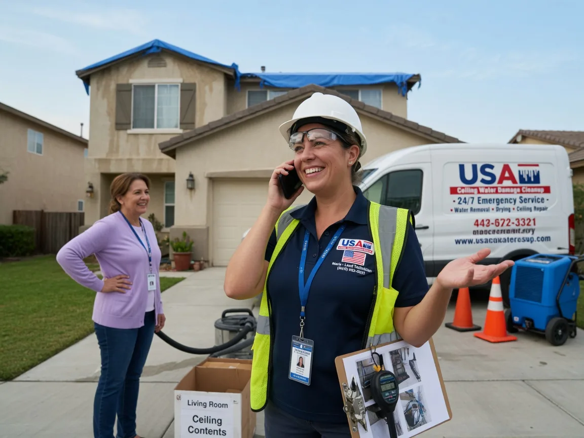 Ceiling Water Damage Restoration George, IA FAQs